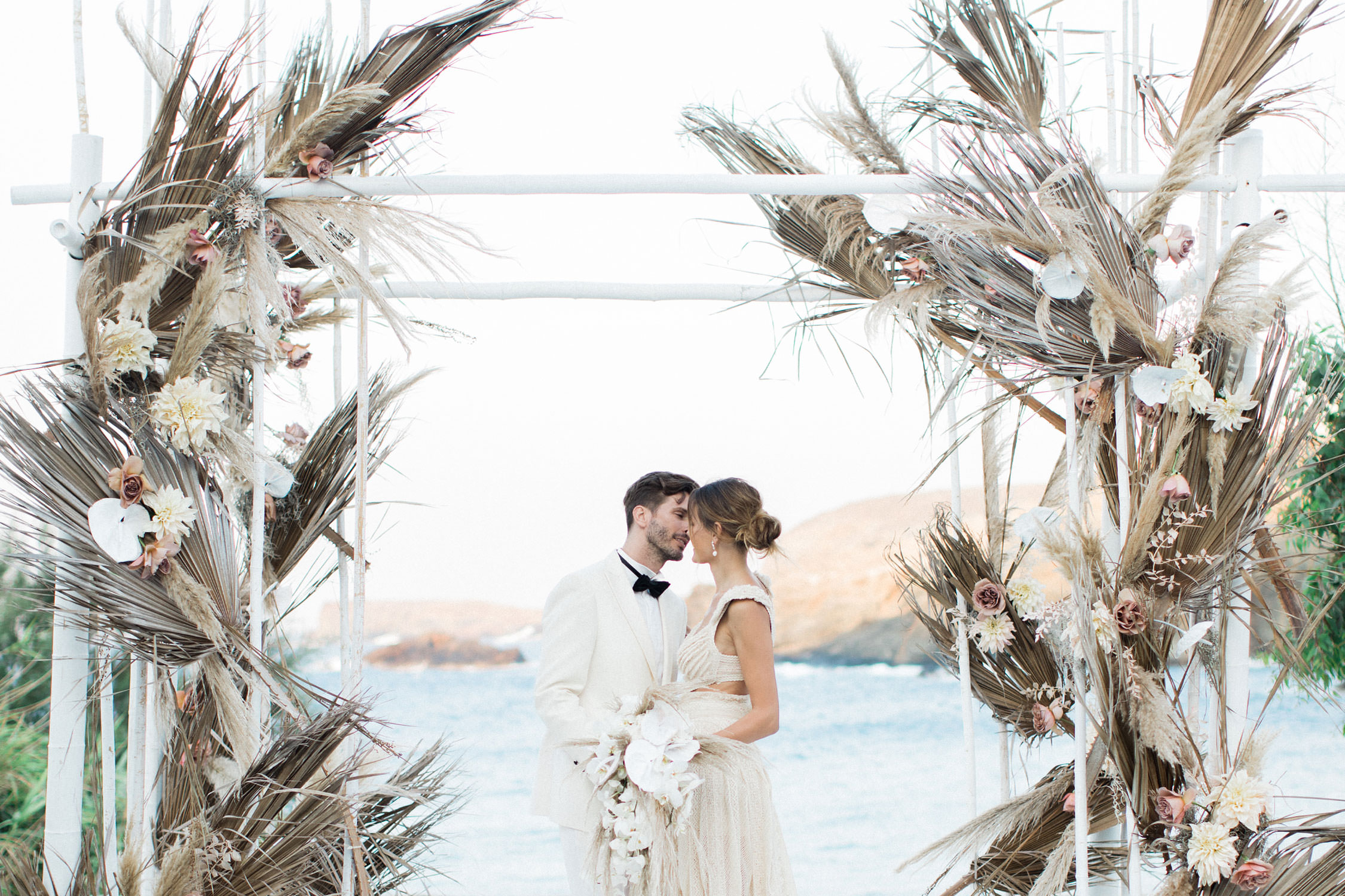 Elopement-wedding in Mykonos